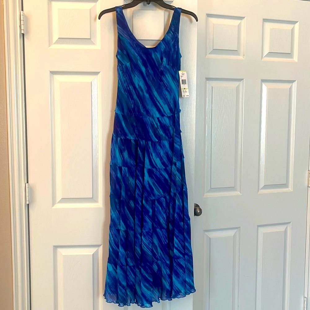 Blue sun dress